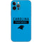NFL Carolina Panthers Blue Performance Series iPhone 12 Pro Skin